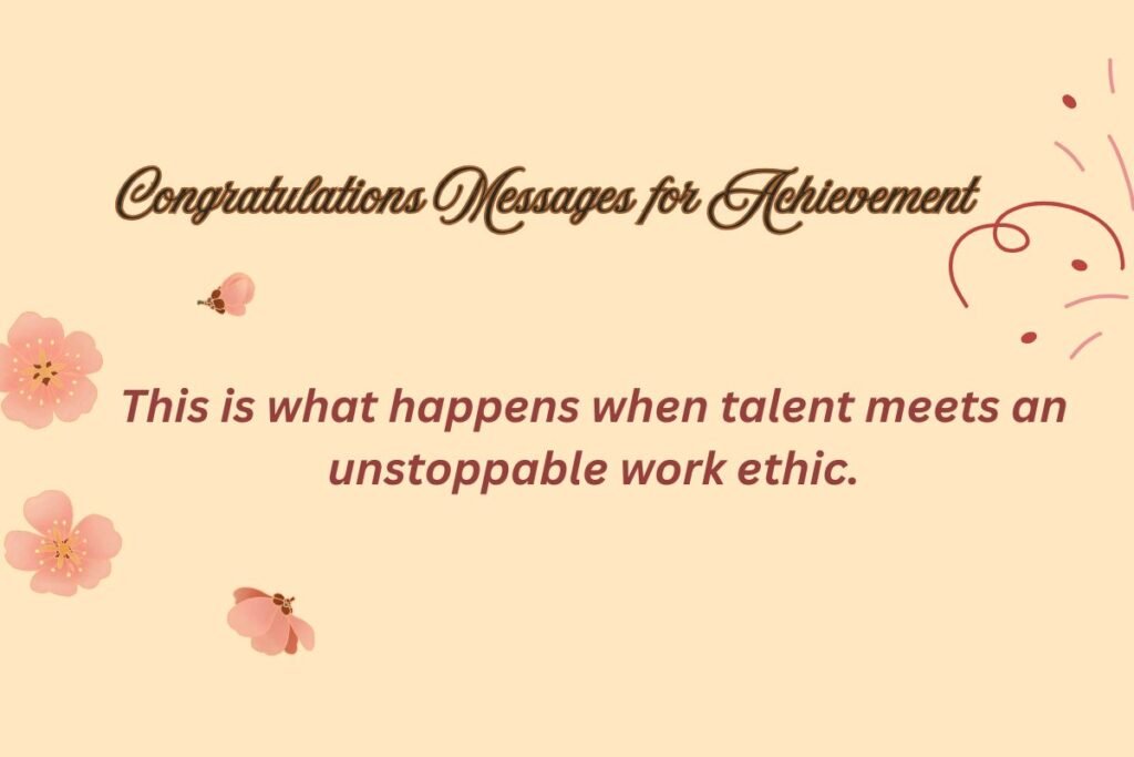 Congratulations Messages for Achievement
