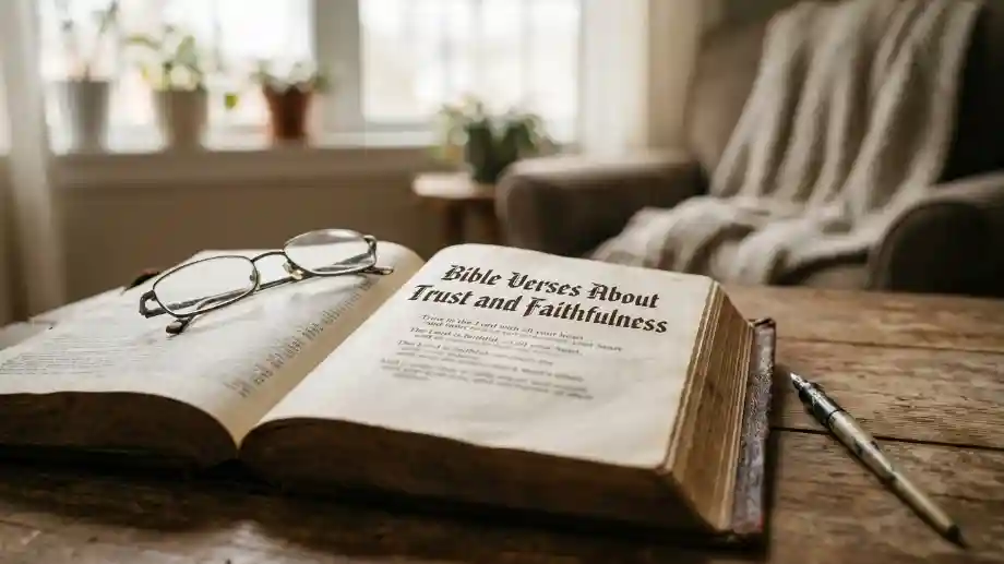 Bible Verses About Trust and Faithfulness image