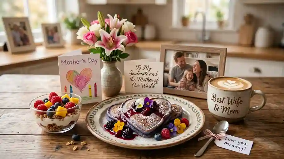 Emotional Happy Mothers Day Messages for Wife image