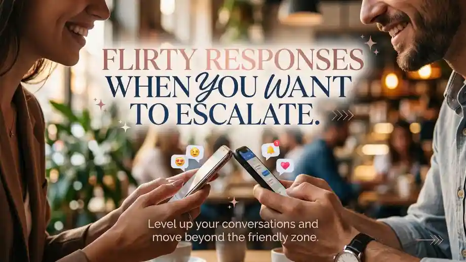 Flirty Responses When You Want to Escalate image