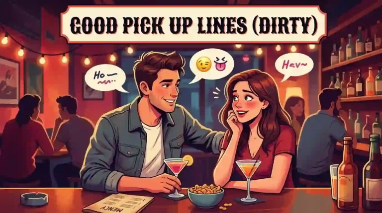 Good Dirty Pick Up Lines (Spicy & Flirty) Good pick up lines dirty image