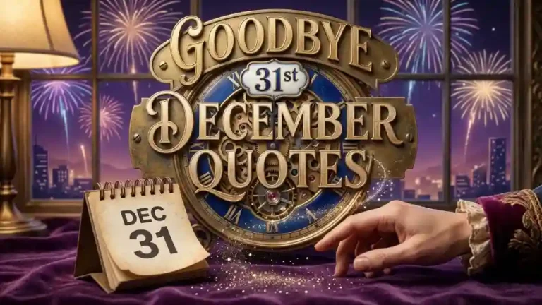 Top Goodbye 31st December Quotes to End the Year Positively Goodbye 31st December Quotes IMAGE