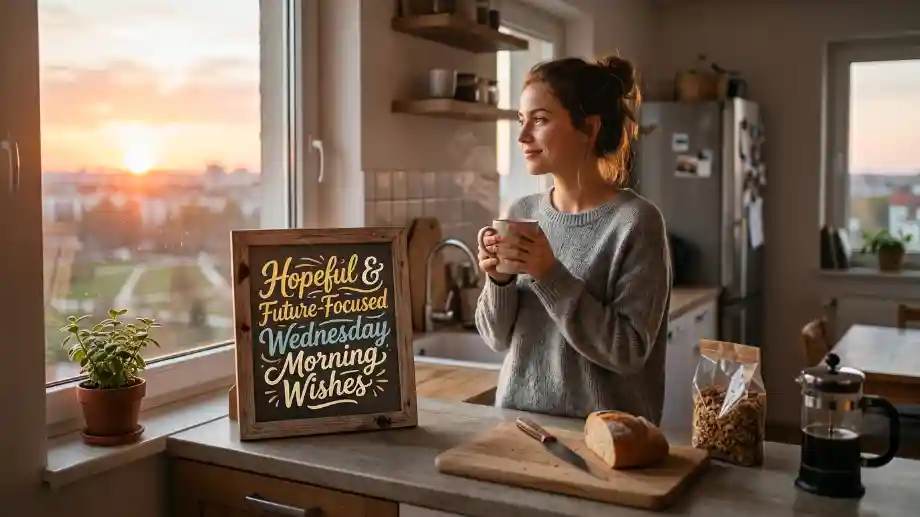 Hopeful & Future-Focused Wednesday Morning Wishes image