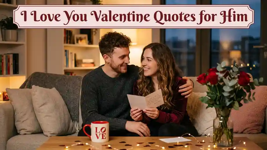 I Love You Valentine Quotes for Him IMAGE