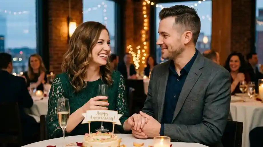 Inspirational Anniversary Wishes for Daughter & Son-in-Law image