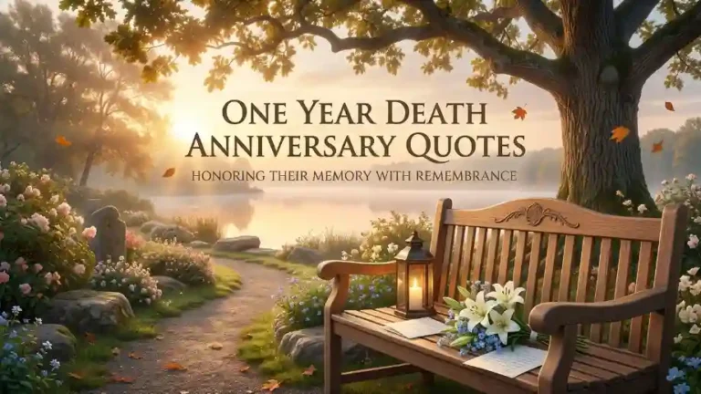 One Year Death Anniversary Quotes image