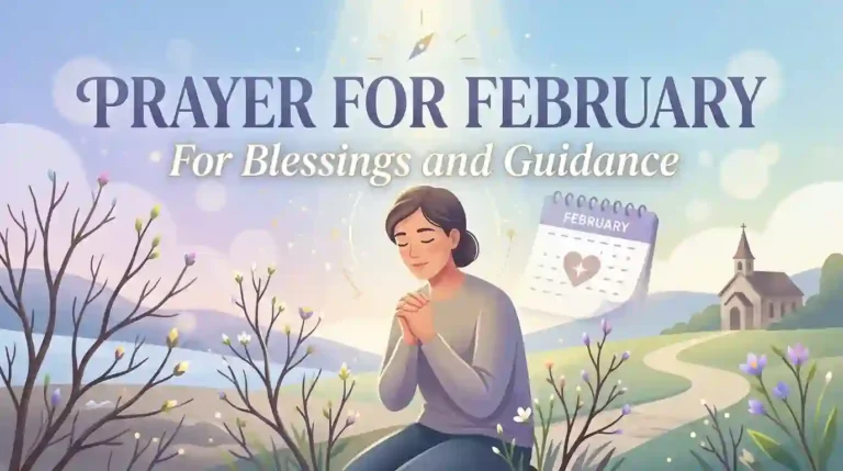 Prayer for February image