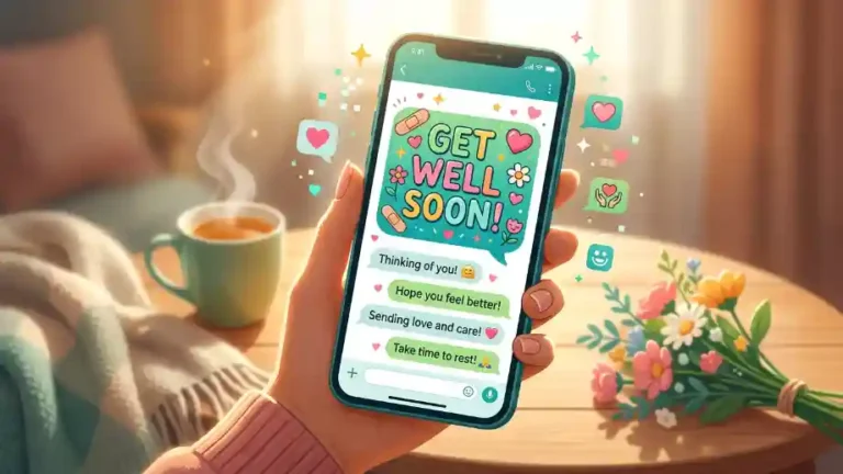 Best Get Well Soon Text Messages to Show You Care get well soon text message image