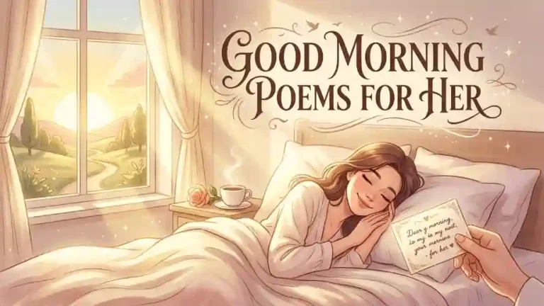 good morning poems for her image