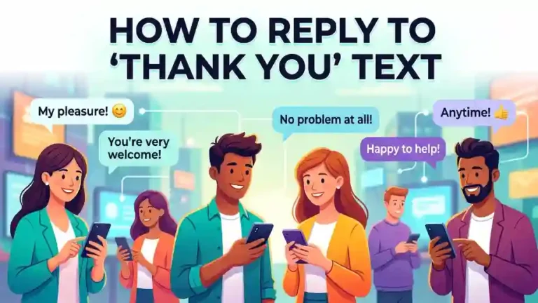 Best Replies to Thank You Text (Smart) how to reply to thank you text image