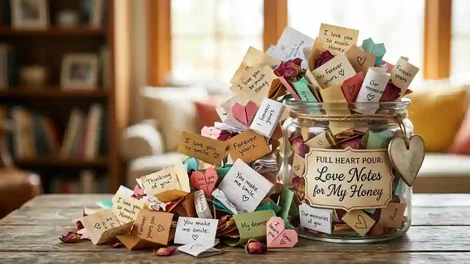 Long “I Love You So Much Honey” Messages (Full Heart Pour) image