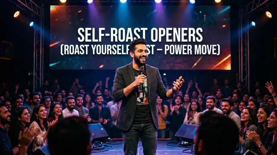 Self-Roast Openers (Roast Yourself First – Power Move) image